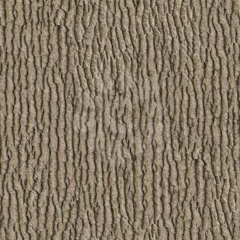 Brown Wooden Bark. Seamless Texture. Tileable Pattern
