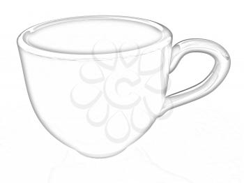mug on a white background