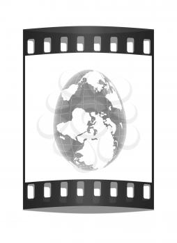 Global Easter on a white background. The film strip