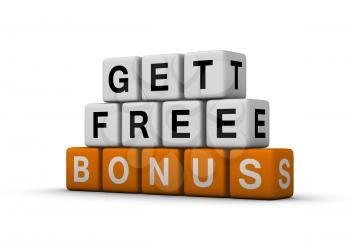 get free bonus symbol for sales promotion