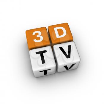 3DTV  (3D crossword orange series)