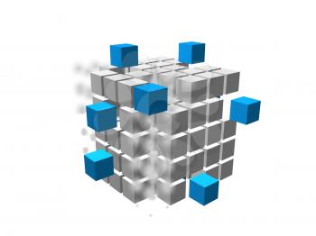 Image. 3d cube 03