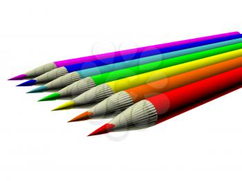 Image. 3d 6-color pen set 35