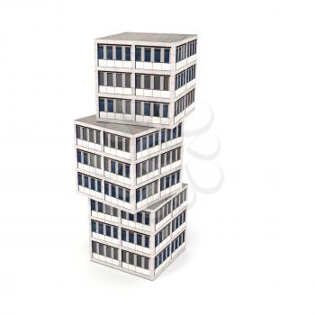 Building blocks cubes illustration