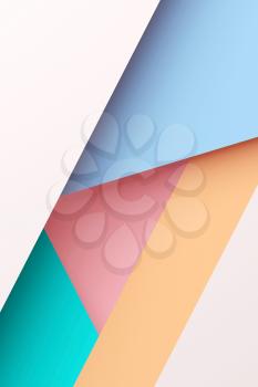 Abstract colorful digital background, trendy vertical geometric pattern. 3d render illustration