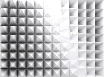 Abstract geometric background with relief pattern, 3d render