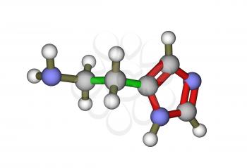 The molecular structure of histamine