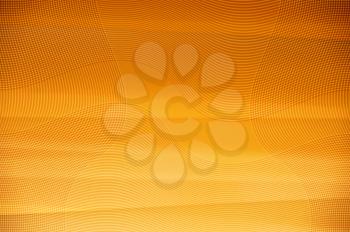 Orange futuristic wireframe background texture. Abstract illustration.