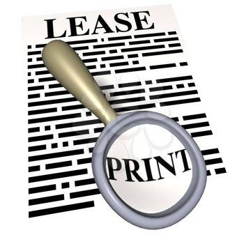 Lease Clipart