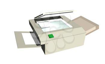 Scanning Clipart