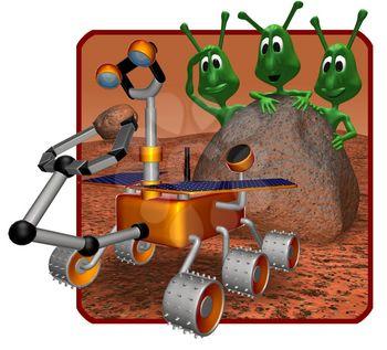 Martians Clipart