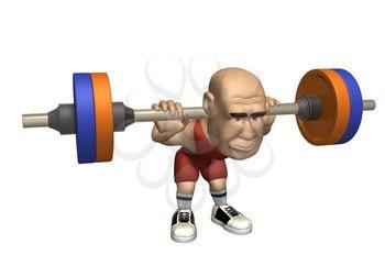 Weightlifting Clipart