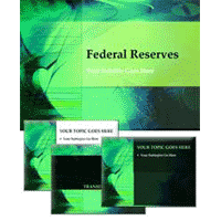 Federal Reserves powerpoint template