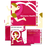 Womens health powerpoint template