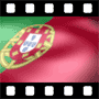 Portugal flag blur
