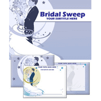 Bridal sweep powerpoint template