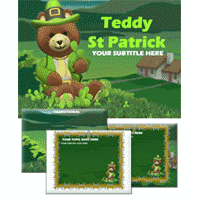 Saint Patrick's Day teddy bear