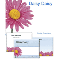 Daisy daisy powerpoint template