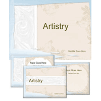 Artistry powerpoint template