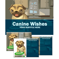 Canine wishes powerpoint template