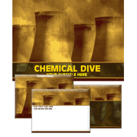 Chemical dive powerpoint template