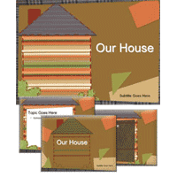 Our house powerpoint template