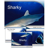 Sharky powerpoint template
