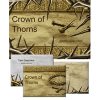 Crown of thorns powerpoint template