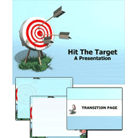 Hit the Target PowerPoint template