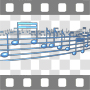 Scrolling musical notes