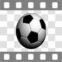 Soccer ball spinning