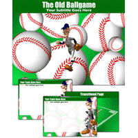 The old ballgame power point theme