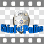Chief of police badge revolving