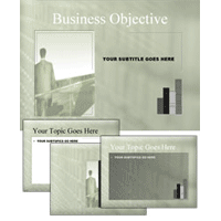 Business objective powerpoint template