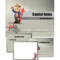Capital gains powerpoint template