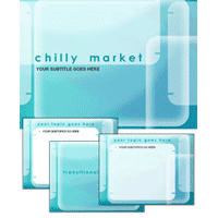 Chilly market power point template