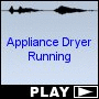 Appliance Dryer Running