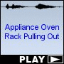 Appliance Oven Rack Pulling Out