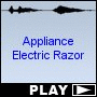 Appliance Electric Razor
