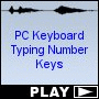 PC Keyboard Typing Number Keys