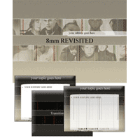Eight millimeter revisited powerpoint template