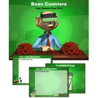 Bean counters powerpoint template