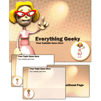 Everything geeky powerpoint template