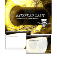 Extended orbit powerpoint template