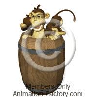 Monkeys in a barrel