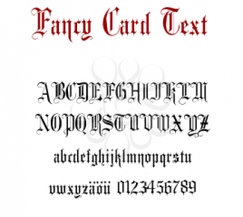 Card Font