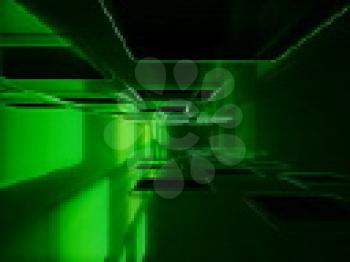 Royalty Free Video of an Abstract Green